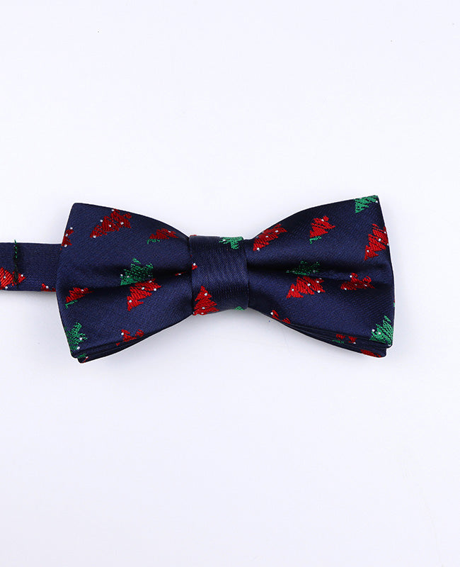 Papillon di Natale Blu n°2 per Bambini in Poliestere «Christmas»