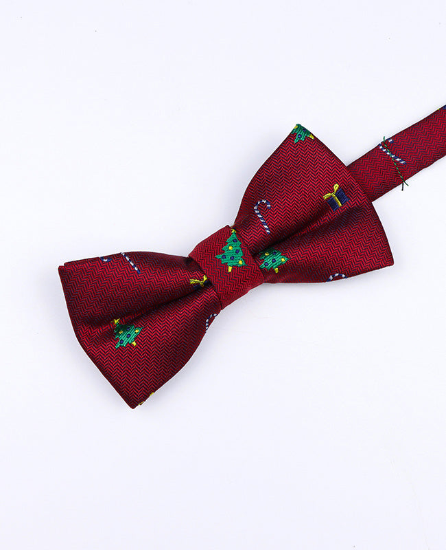 Papillon di Natale Rosso n°2 Bambini in Poliestere «Christmas»