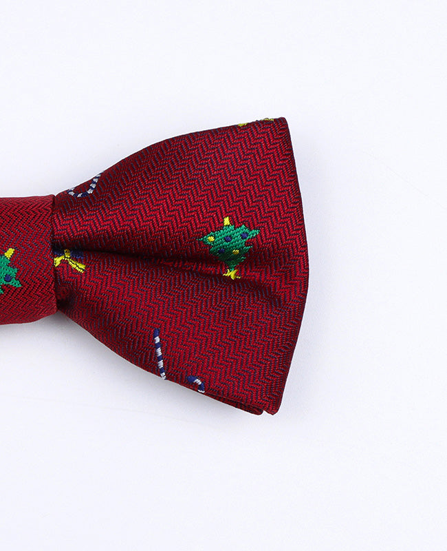 Papillon di Natale Rosso n°2 Bambini in Poliestere «Christmas»