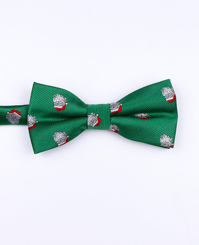 Papillon di Natale Verde n°1 Bambini in Poliestere «Christmas»