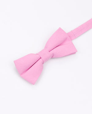 Papillon Rosa n°4 Bambini in Cotone «Edgard»