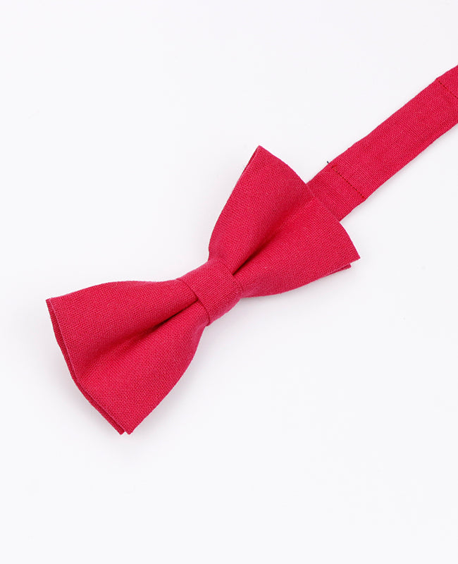 Papillon Rosso Bambini in Cotone «Edgard»