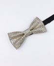 Papillon con Paillette Argento n°3 Bambini in Poliestere «Olive»