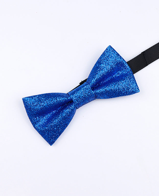 Papillon con Paillette Blu n°1 Bambini in Poliestere «Olive»