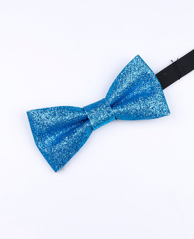 Papillon con Paillette Blu n°2 Bambini in Poliestere «Olive»