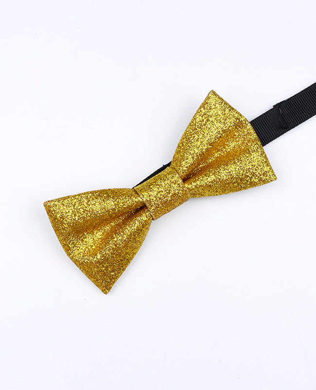 Papillon con Paillette Oro n°1 Bambini in Poliestere «Olive»