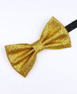 Papillon con Paillette Oro n°1 Uomo in Poliestere «Olive»