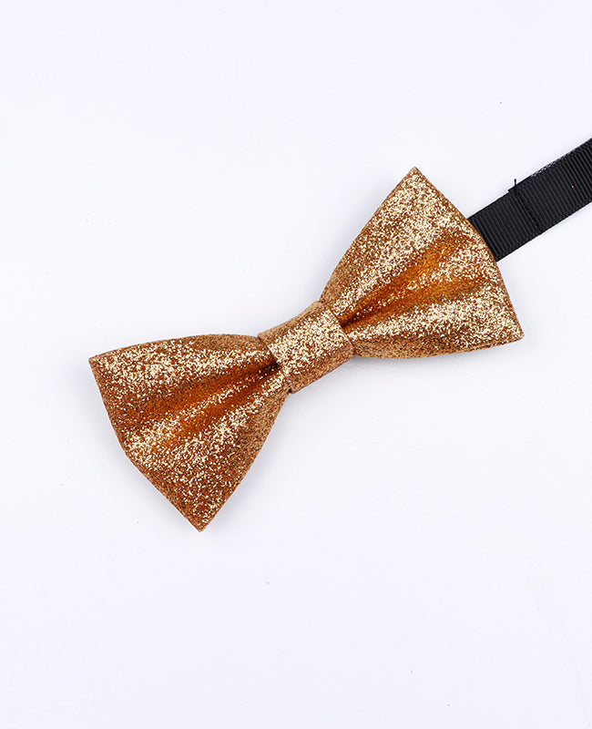 Papillon con Paillette Oro n°2 Bambini in Poliestere «Olive»