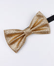 Papillon a Paillette Oro n°4 Uomo in Poliestere «Olive»