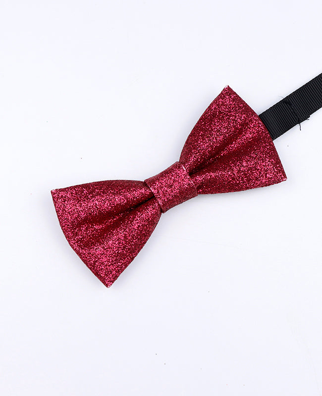 Papillon con Paillette Rosso n°1 Bambini in Poliestere «Olive»