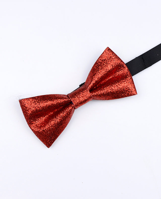 Papillon con Paillette Rosso n°2 Bambini in Poliestere «Olive»