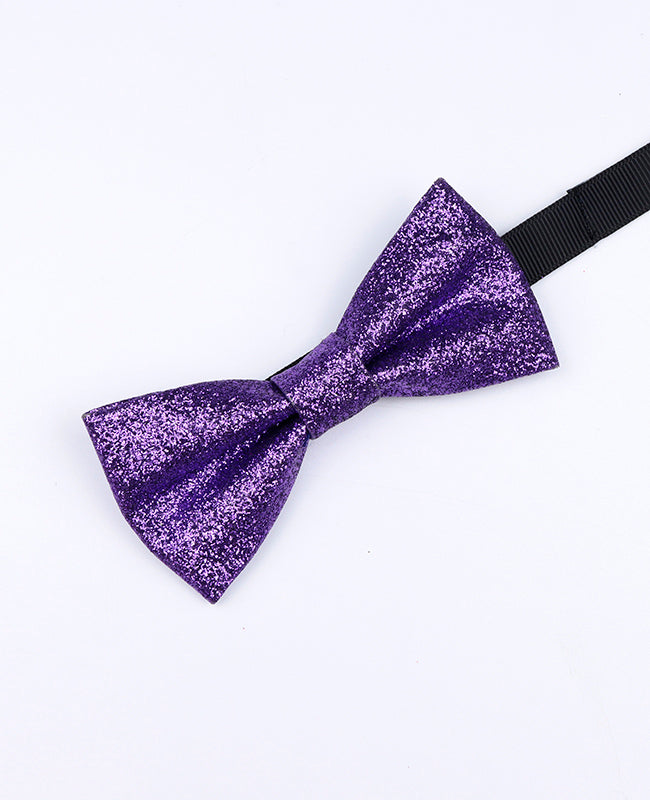 Papillon con Paillette Viola Bambini in Poliestere «Olive»