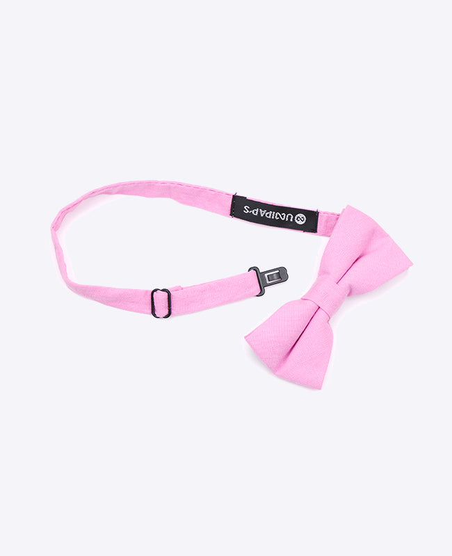 Papillon Rosa n°4 Bambini in Cotone «Edgard»