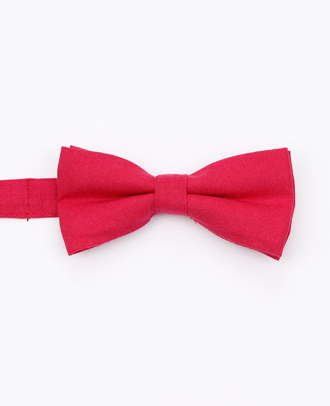 Papillon Rosso Bambini in Cotone «Edgard»