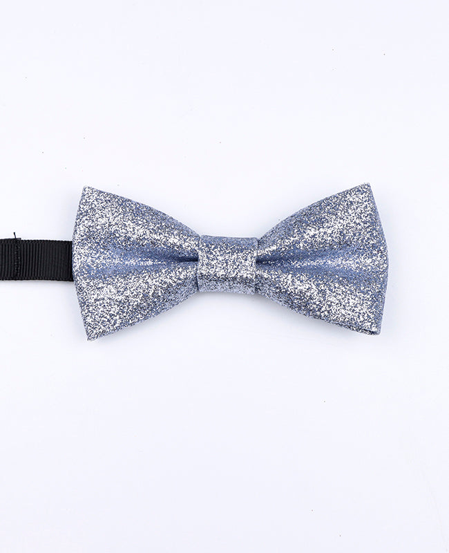 Papillon Con Paillettes Argento n°2 Bambini in Poliestere «Olive»