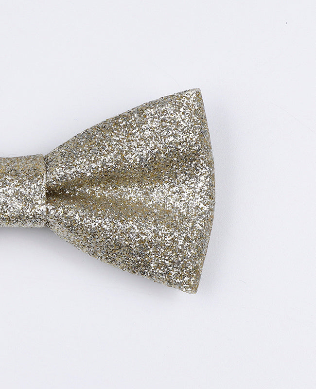 Papillon Con Paillettes Argento n°3 Bambini in Poliestere «Olive»