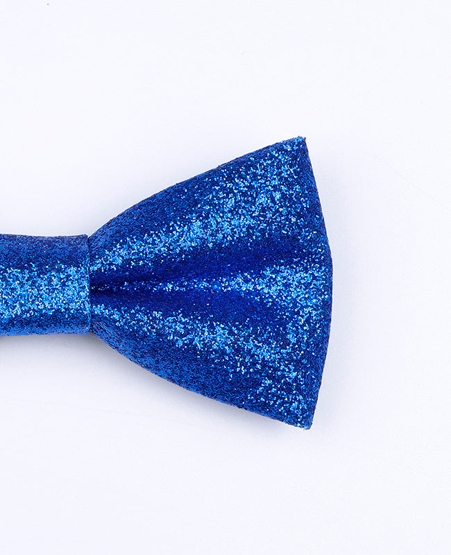 Papillon Con Paillettes Blu n°1 Bambini in Poliestere «Olive»