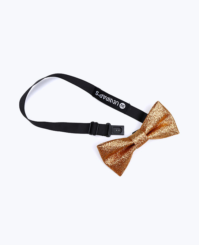 Papillon Con Paillettes Oro n°2 Bambini in Poliestere «Olive»