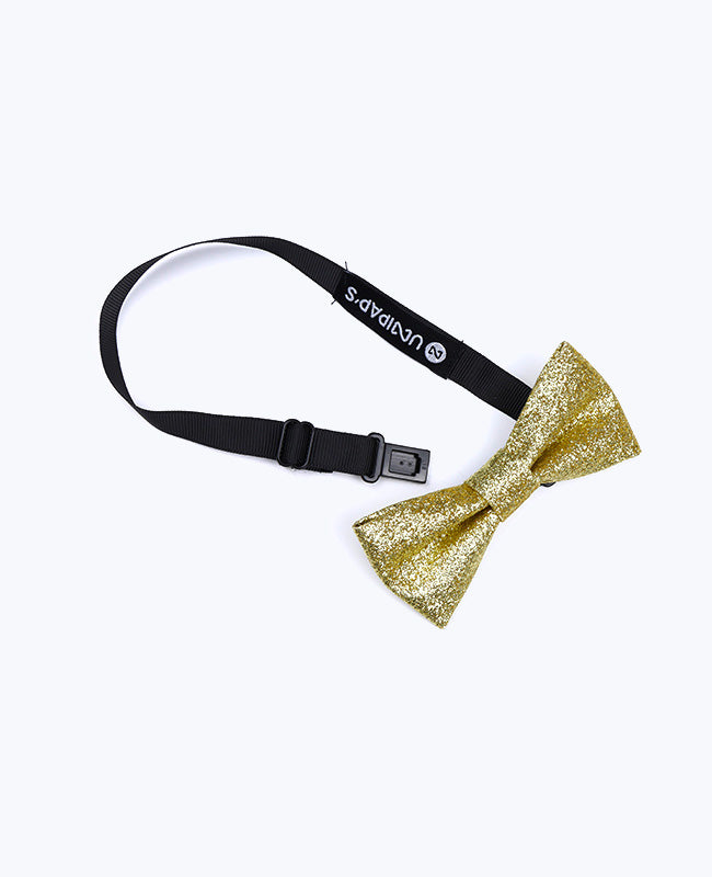 Papillon Con Paillettes Oro n°3 Bambini in Poliestere «Olive»