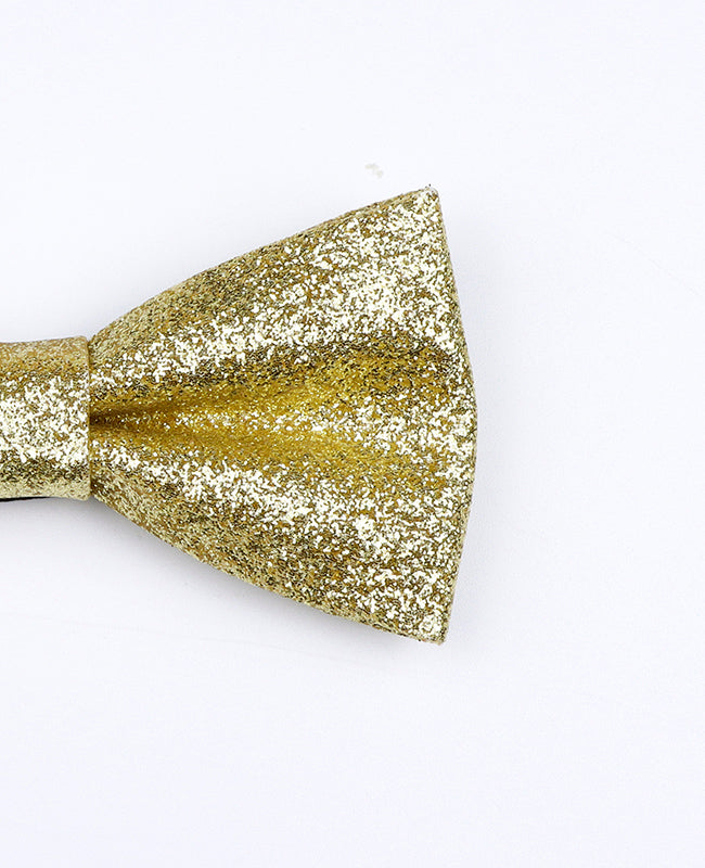 Papillon Con Paillettes Oro n°3 Bambini in Poliestere «Olive»