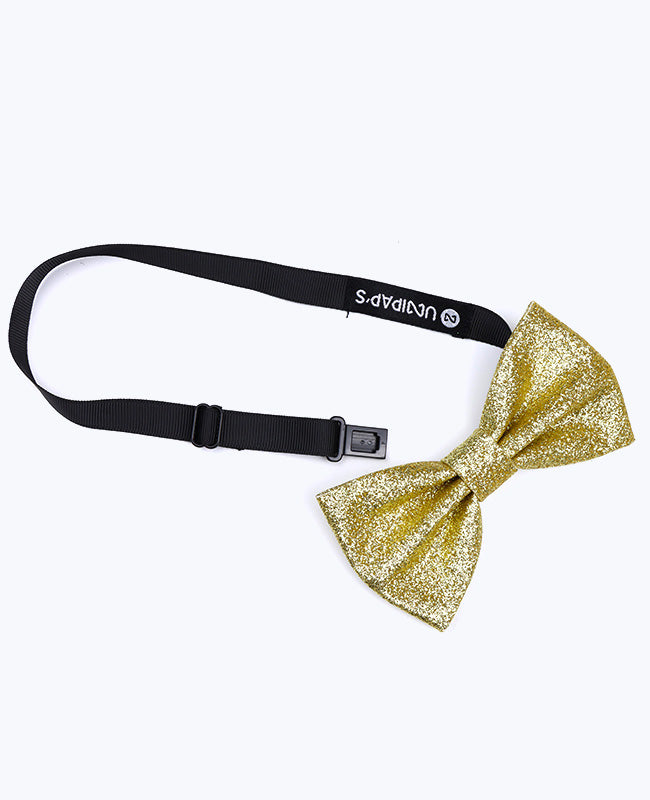 Papillon Con Paillettes Oro n°3 Uomo in Poliestere «Olive»