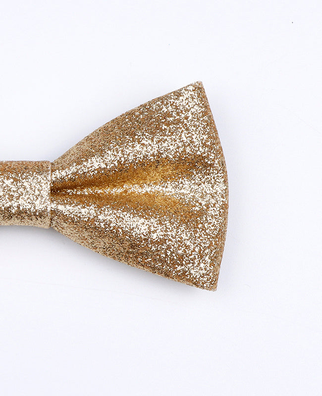 Papillon Con Paillettes Oro n°4 Bambini in Poliestere «Olive»