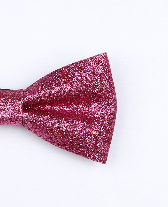 Papillon Con Paillettes Rosa n°1 Bambini in Poliestere «Olive»