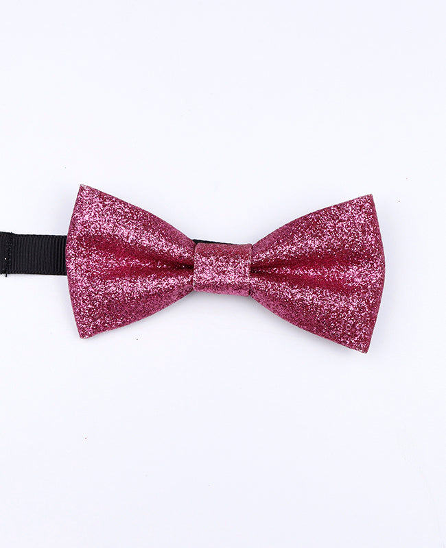 Papillon Con Paillettes Rosa n°1 Bambini in Poliestere «Olive»