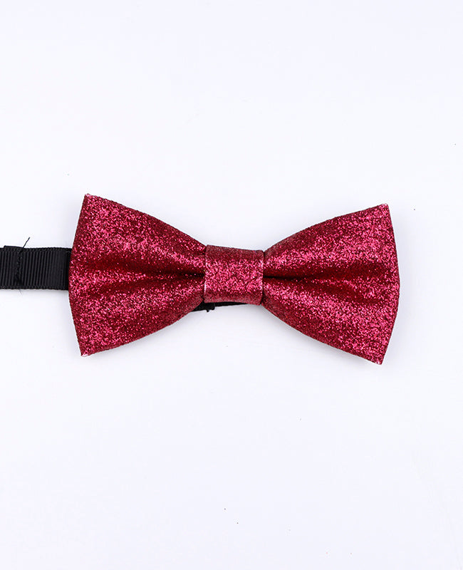 Papillon Con Paillettes Rosso n°1 Bambini in Poliestere «Olive»