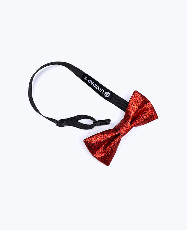 Papillon Con Paillettes Rosso n°2 Bambini in Poliestere «Olive»