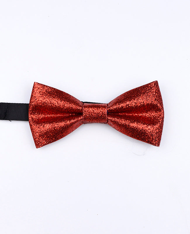 Papillon Con Paillettes Rosso n°2 Bambini in Poliestere «Olive»