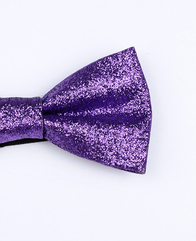 Papillon Con Paillettes Viola Bambini in Poliestere «Olive»