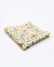 Pochette de Costume Liberty Blanc n°5 en Coton | Charles - Unipap's