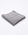 Fazzoletto da taschino Tartan Grigio n°2 in Cotone | Marcel - Unipap's