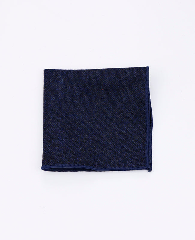 Fazzoletto da taschino Blu n°2 in Lana | Claude - Unipap's
