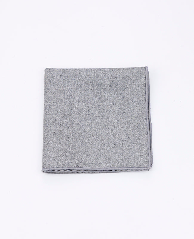 Fazzoletto da taschino Grigio n°1 in Lana | Claude - Unipap's