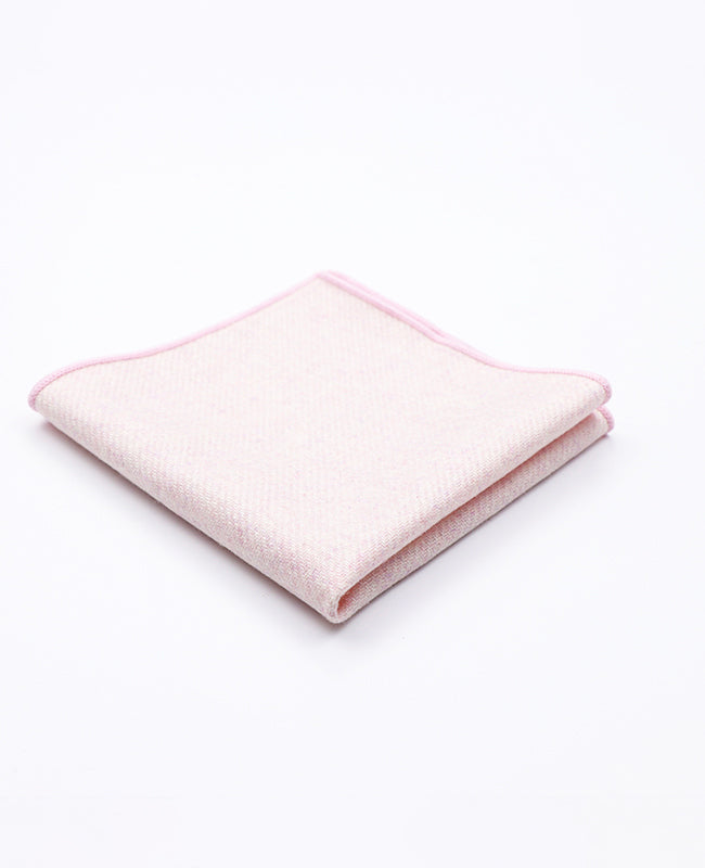 Fazzoletto da taschino Rosa n°2 in Lana | Claude - Unipap's