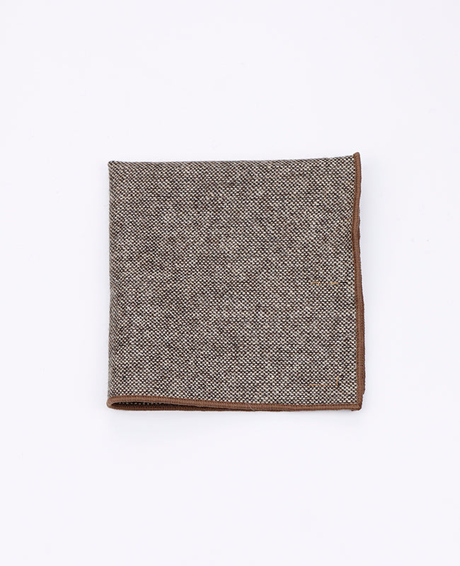 Pochette Tartan Grigio n°3 in Lana | Norbert - Unipap's