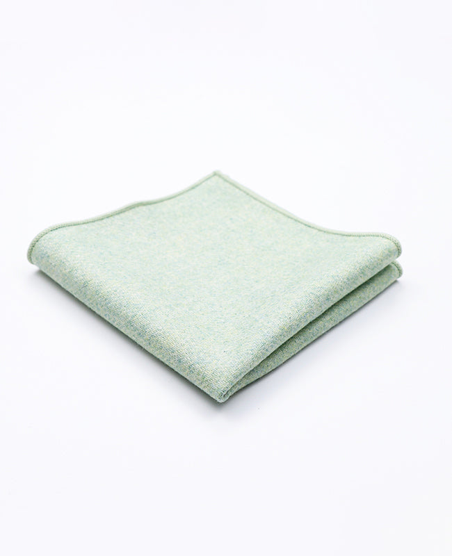 Fazzoletto da taschino Verde n°1 in Lana | Claude - Unipap's
