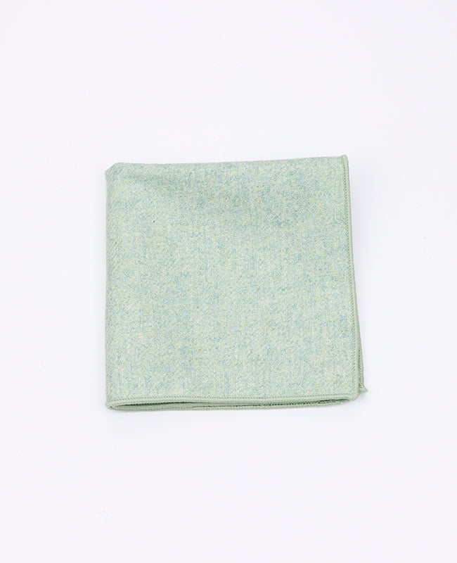 Fazzoletto da taschino Verde n°1 in Lana | Claude - Unipap's