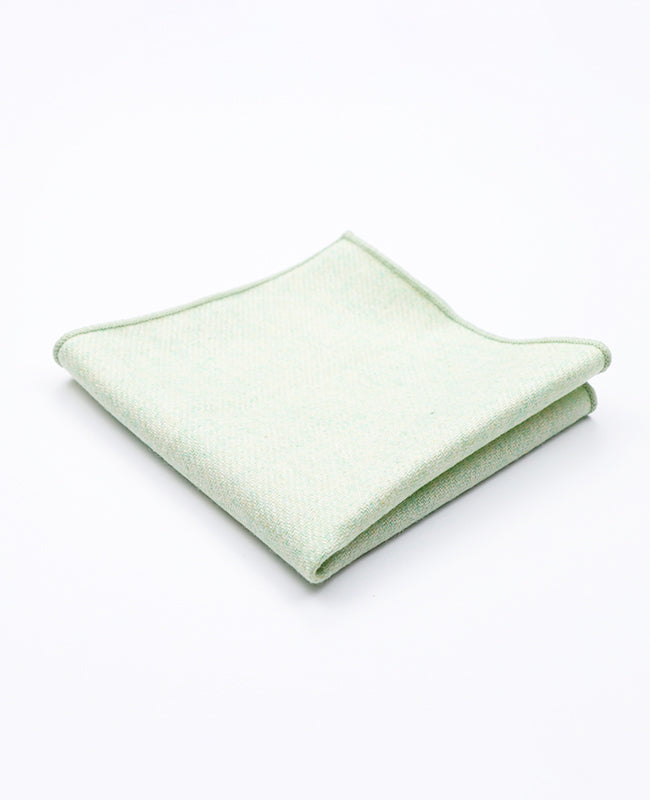 Fazzoletto da taschino Verde n°4 in Lana | Claude - Unipap's