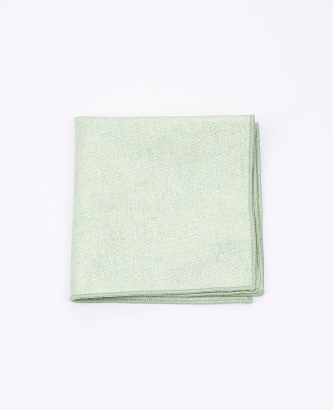 Fazzoletto da taschino Verde n°4 in Lana | Claude - Unipap's