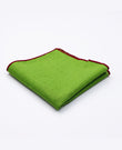 Fazzoletto da taschino Verde n°4 in Lino | Basile - Unipap's