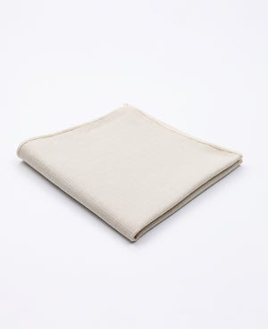 Fazzoletto da taschino Beige in Cotone | Oscar - Unipap's
