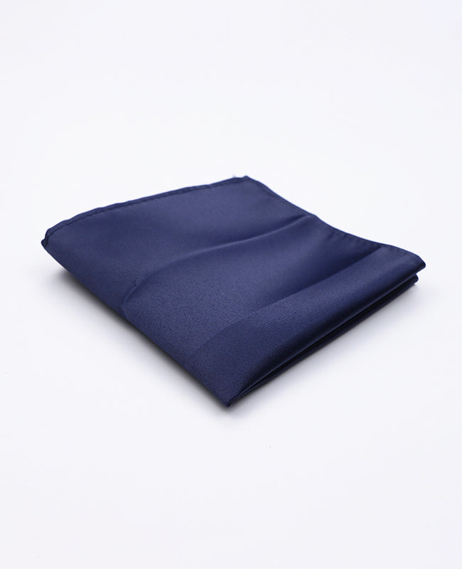 Fazzoletto da taschino Blu n°1 in Poliestere «Anatole»