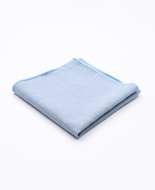 Fazzoletto da taschino Blu n°2 in Cotone | Edgard - Unipap's