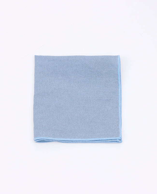Fazzoletto da taschino Blu n°2 in Cotone | Edgard - Unipap's