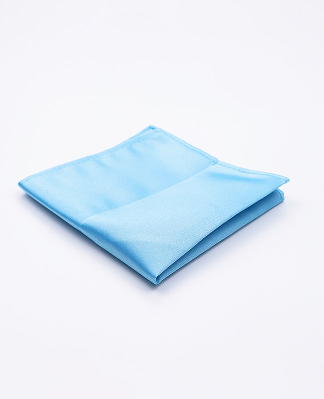 Fazzoletto da taschino Blu n°3 in Poliestere «Anatole»