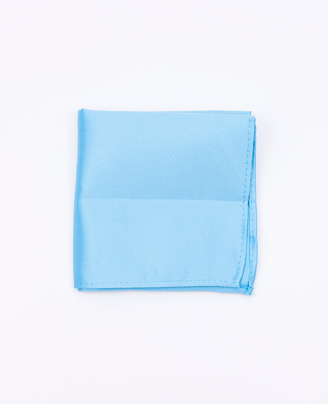 Fazzoletto da taschino Blu n°3 in Poliestere «Anatole»