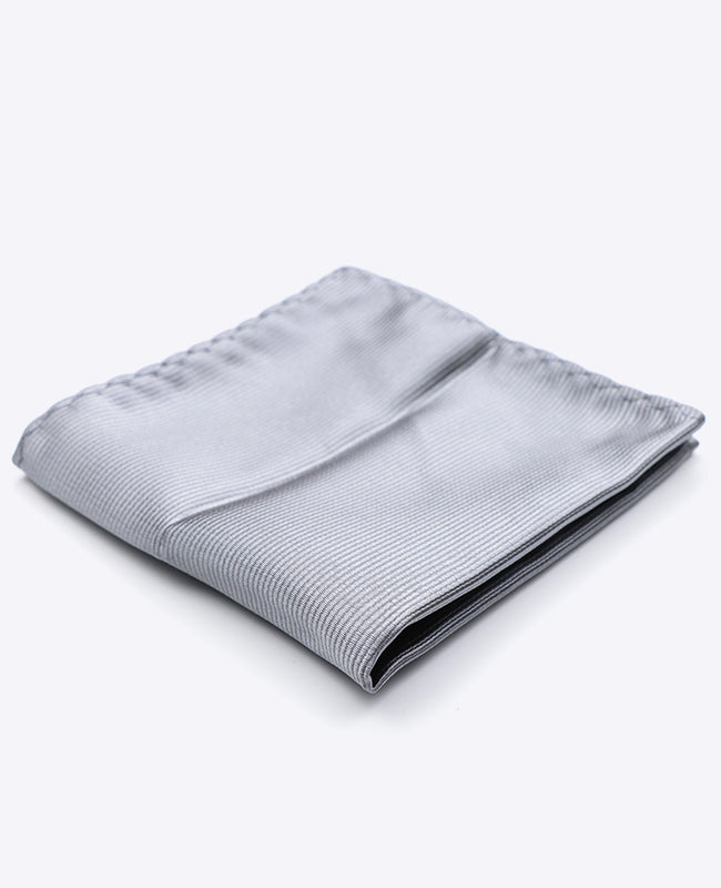Fazzoletto da taschino Grigio n°1 in Poliestere | Lucien - Unipap's